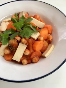 Zeleninové stew s tofu