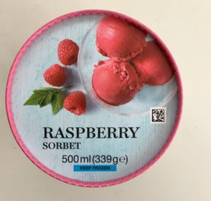 Malinový sorbet Marks & Spencer