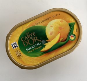 Sorbet mangový