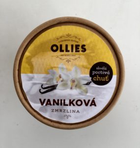 Vanilková zmrzlina Ollies