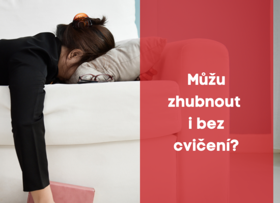 Můžu zhubnout i bez cvičení?