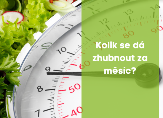 Kolik se dá zhubnout za měsíc?