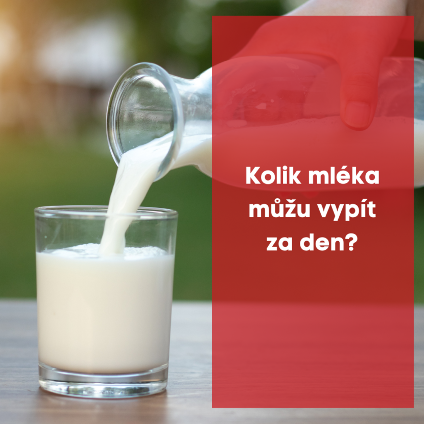 Kolik mléka můžu vypít za den?
