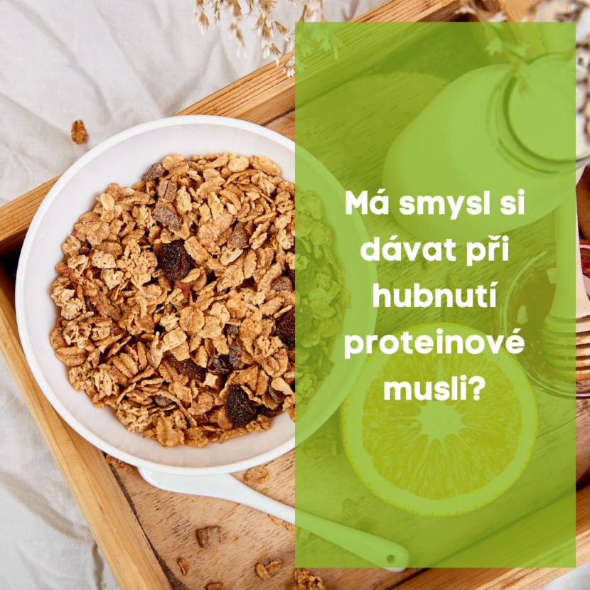 Má smysl si dávat při hubnutí proteinové musli ?