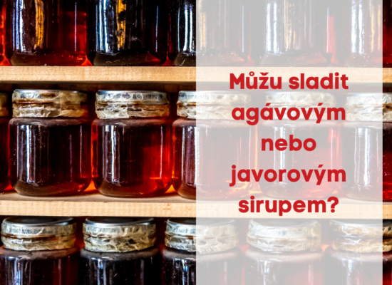 Můžu sladit agávovým nebo javorovým sirupem ?