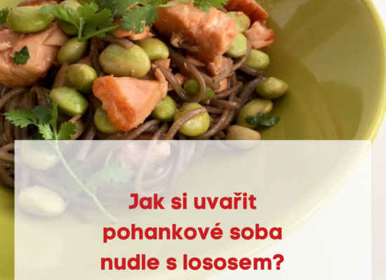 Jak si uvařit pohankové soba nudle s lososem ?
