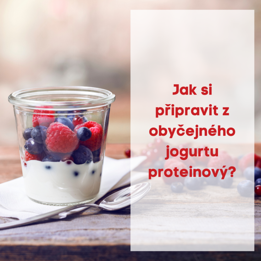 Jak si připravit z obyčejného jogurtu proteinový ?