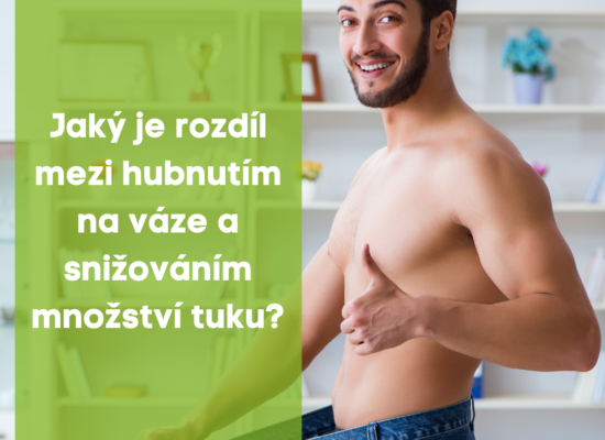 Jaký je rozdíl mezi hubnutím na váze a snižováním množství tuku ?