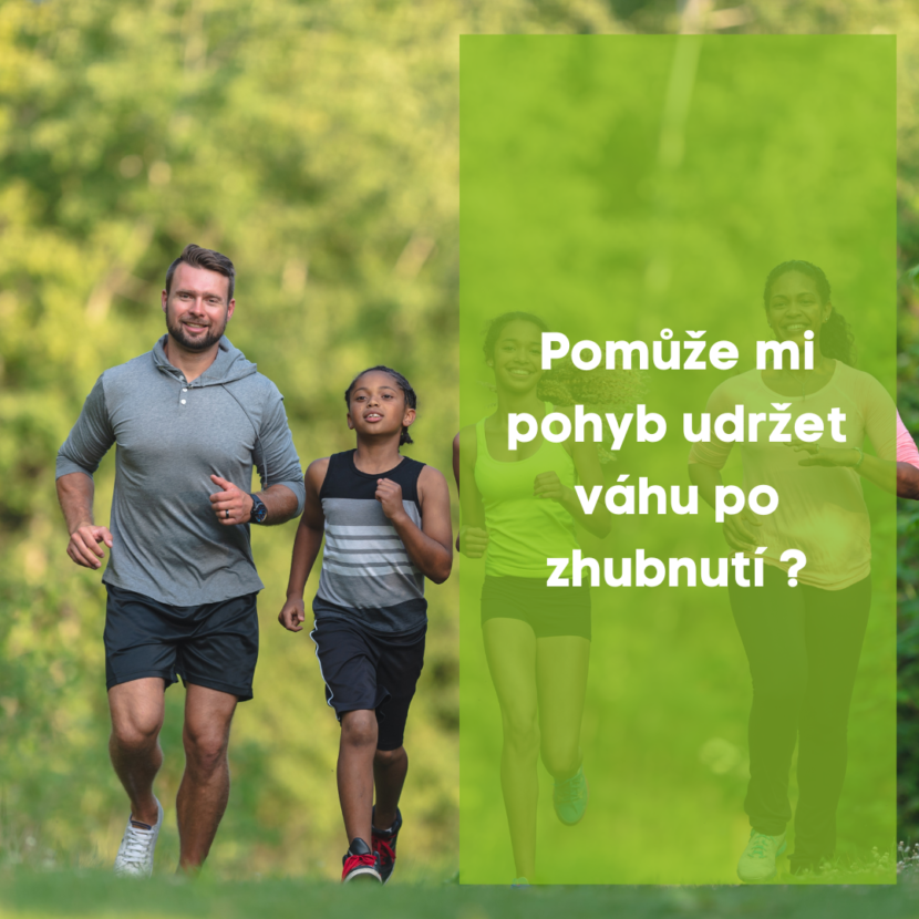 Pomůže mi pohyb udržet váhu po zhubnutí ?