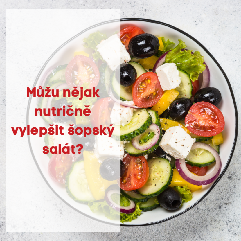 Můžu nějak nutričně vylepšit šopský salát ?