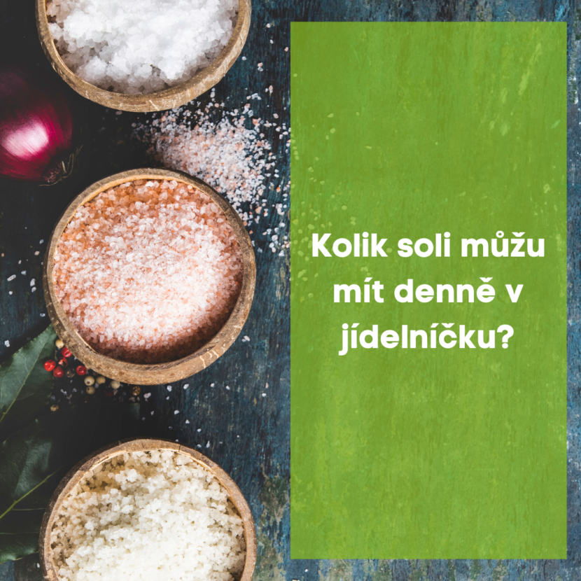 Kolik soli můžu mít v jídelníčku ?