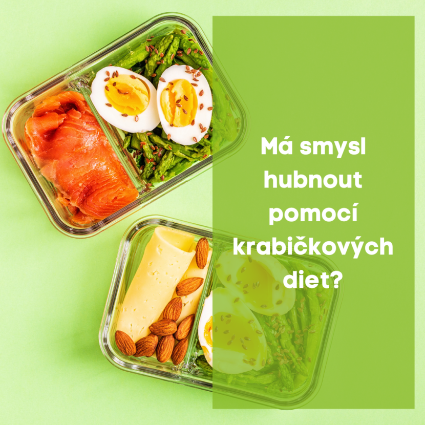 Má smysl hubnout pomocí krabičkových diet ?