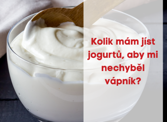 Kolik mám jíst jogurtů, aby mi nechyběl vápník ?