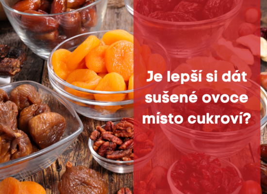 Je lepší si dát sušené ovoce místo cukroví ?