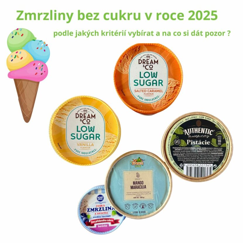 Zmrzliny bez cukru 2025